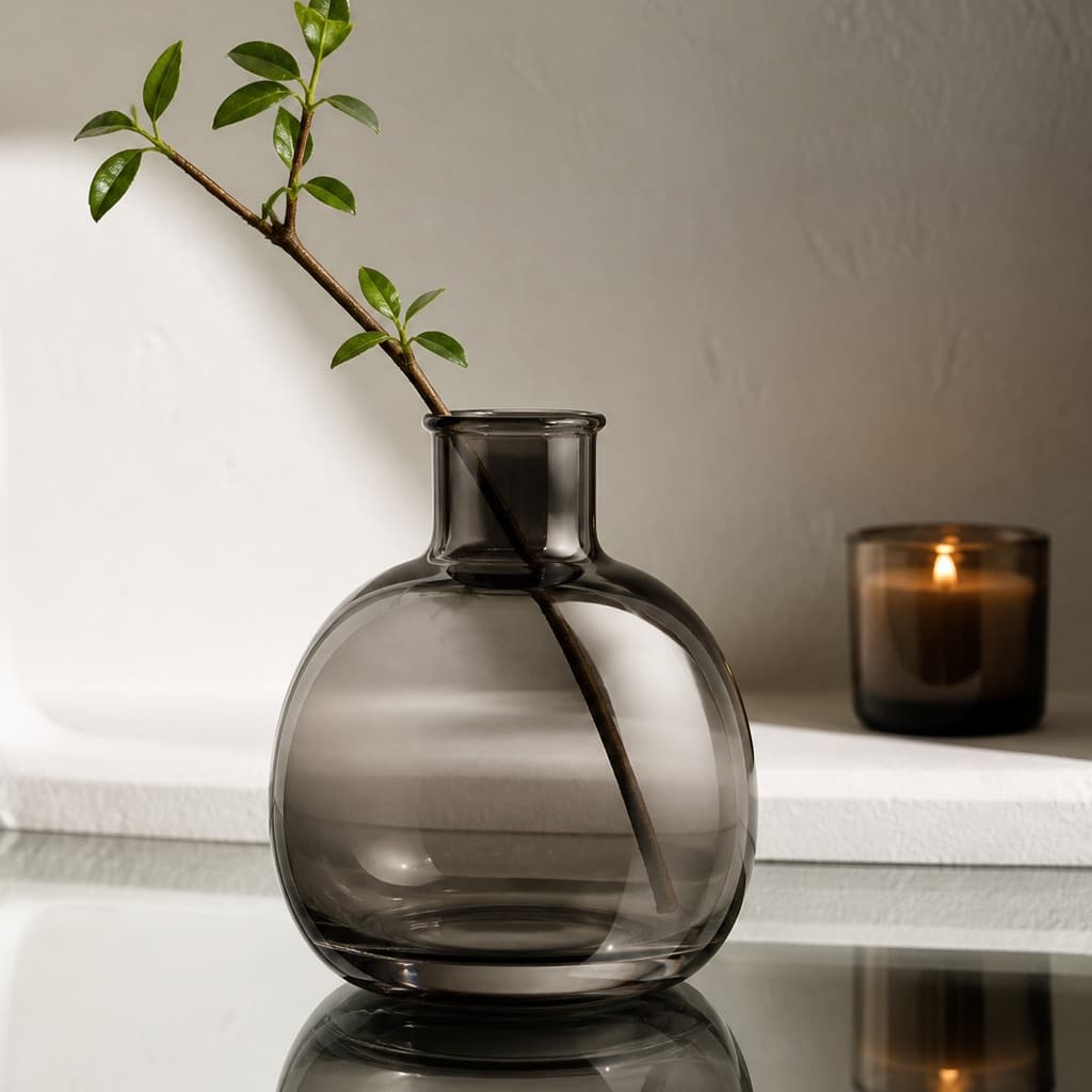 Smoke Orbit Bud Vase