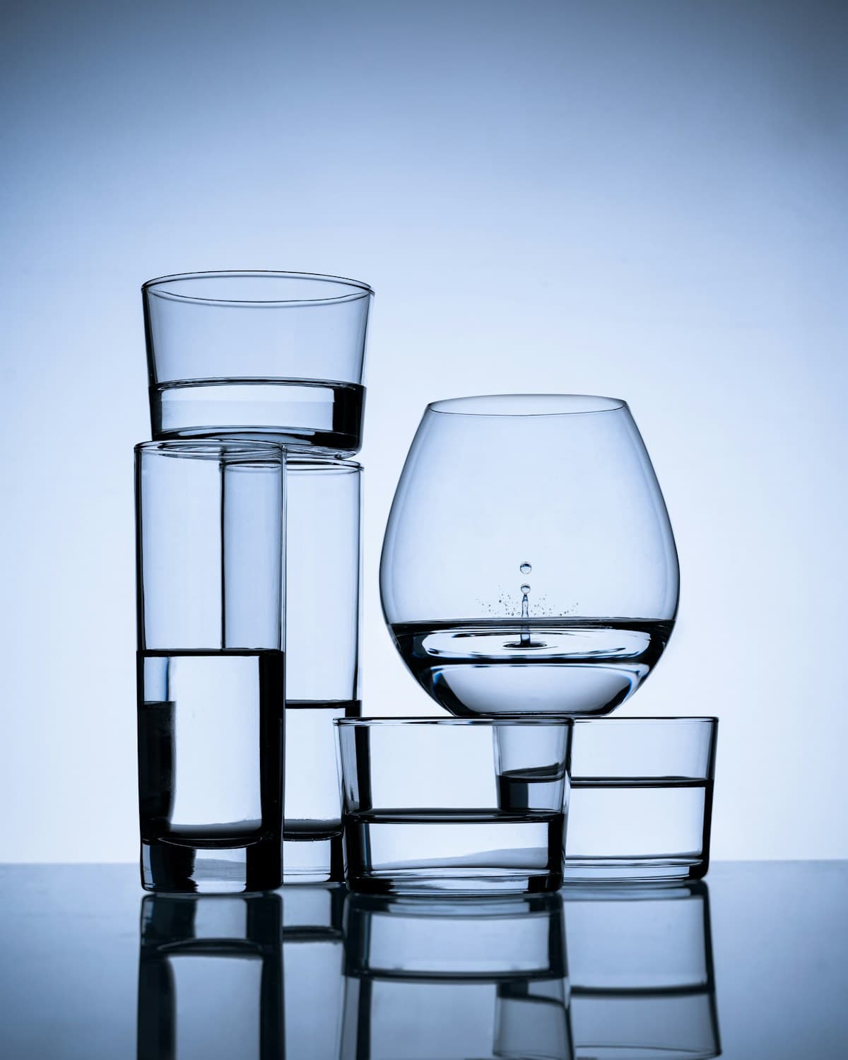 Blue Hour Goblets