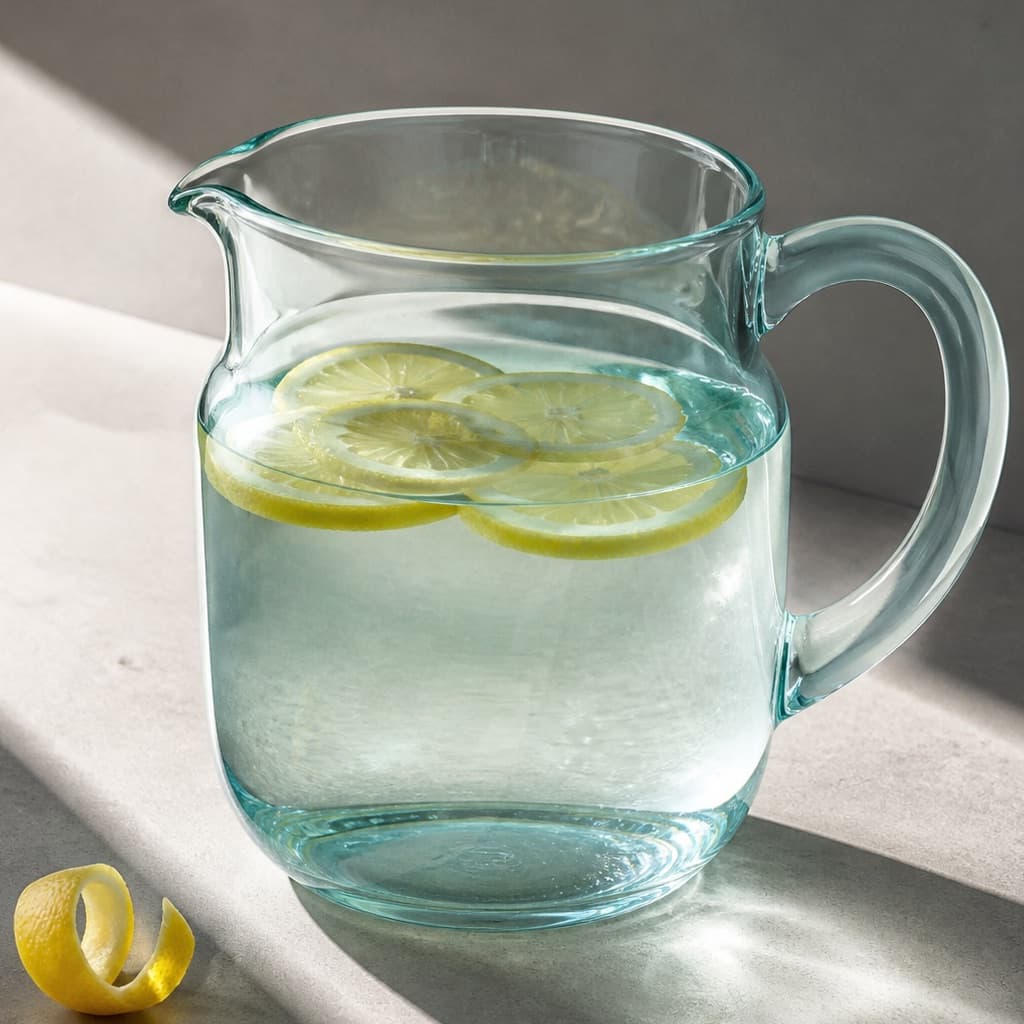 Seafoam Halo Pitcher