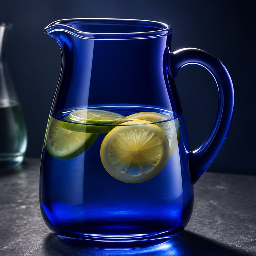 Cobalt Halo Pitcher