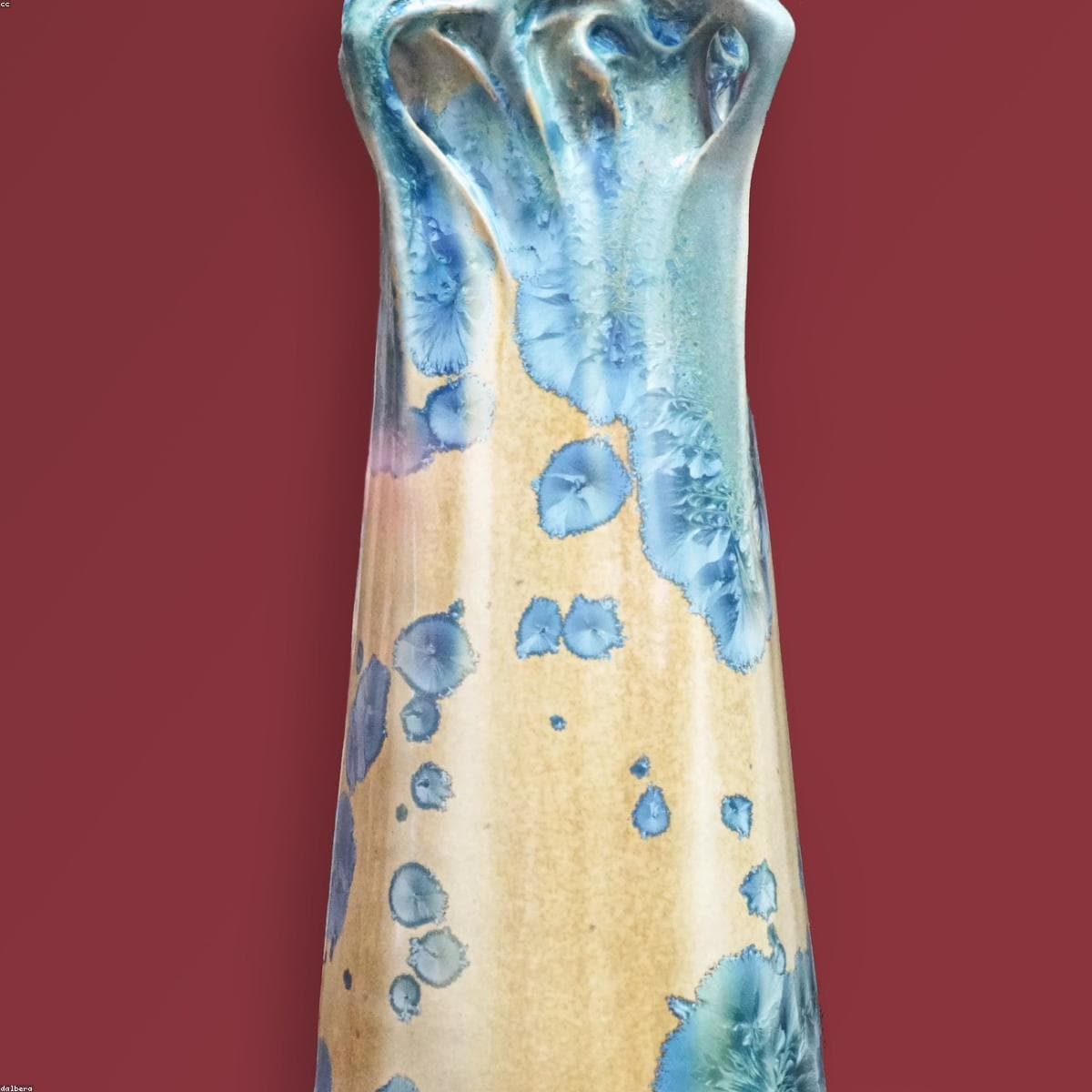 Amber Afterglow Flute Pair